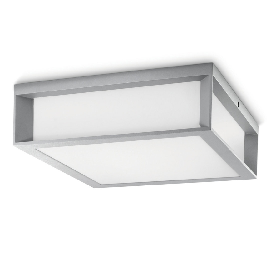 Philips - Vanjska plafonska svjetlijka 2xE27/14W/230V IP44 sivo