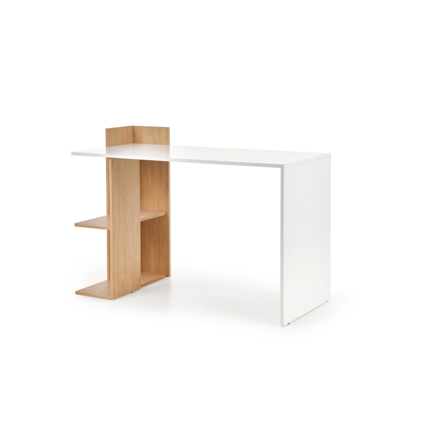 Pisaći sto COZYRA hrast/bela