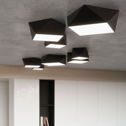 Plaf. Lampa HEXA 1×E27/60W/230V Black