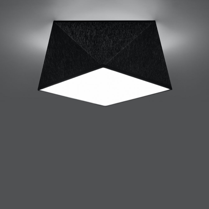 Plaf. Lampa HEXA 1×E27/60W/230V Black
