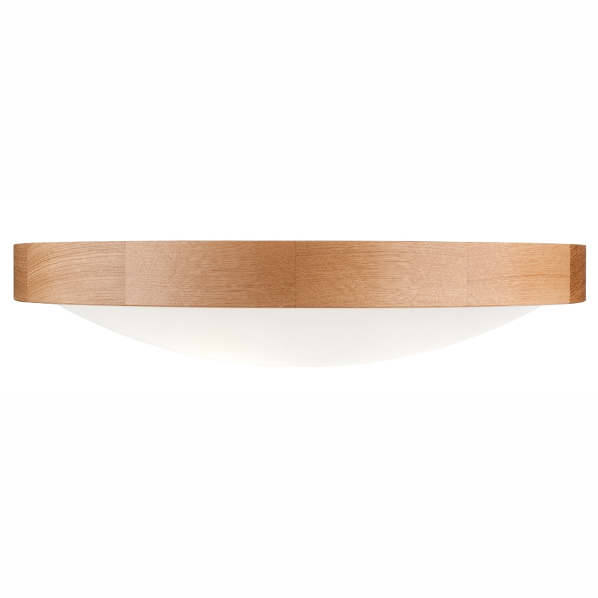 Plaf. Lampa OAK SLIM 3×E27/60W/230V Oak ø 47 cm