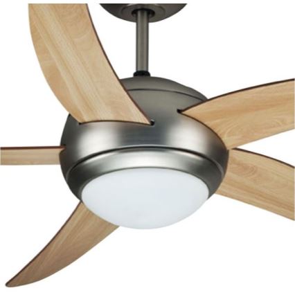 Plaf. vent. 2xE27/20W/230V pr. 132 cm + Daljinski upravljač