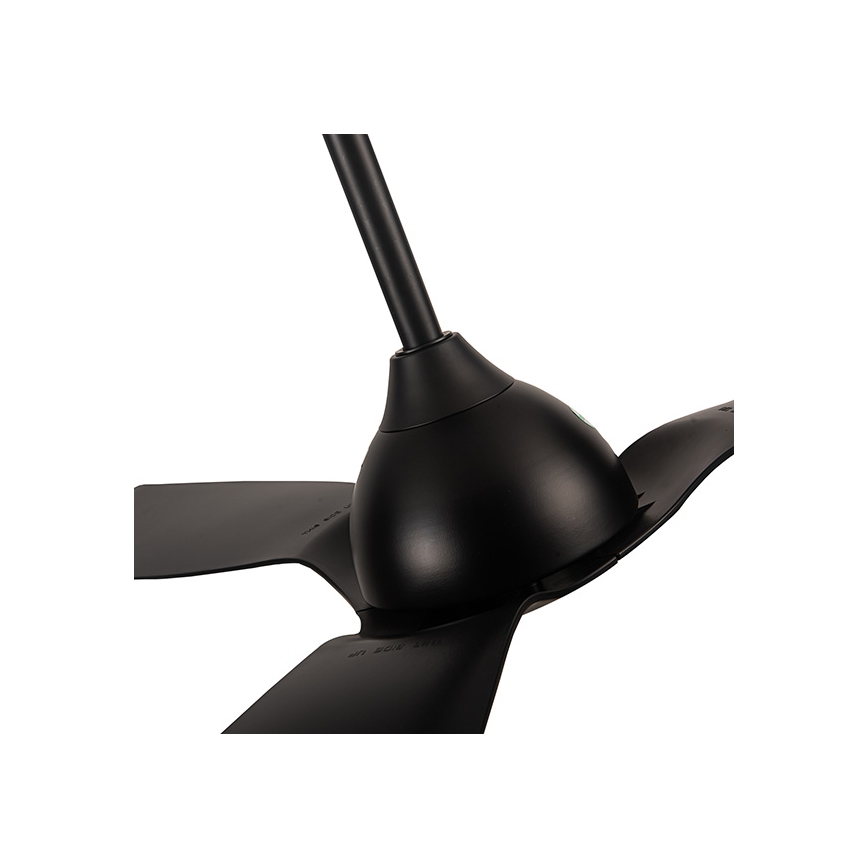 Plaf. vent. pr. 132 cm IP44 crni + Daljinski upravljač