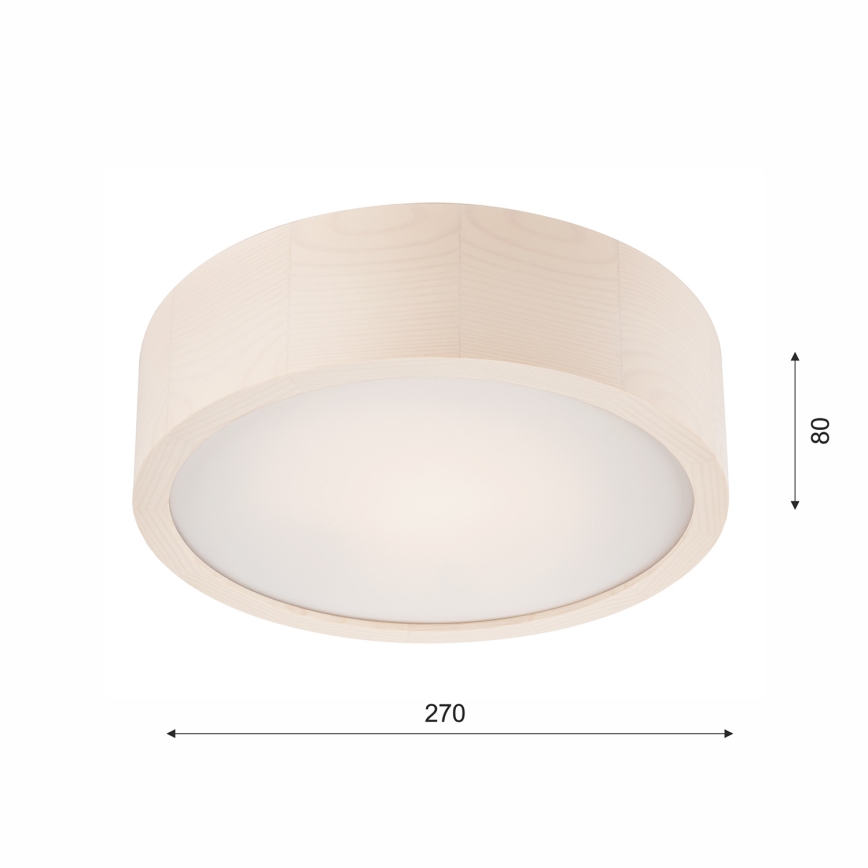 Plafonjera 1xE27/60W/230V bor 