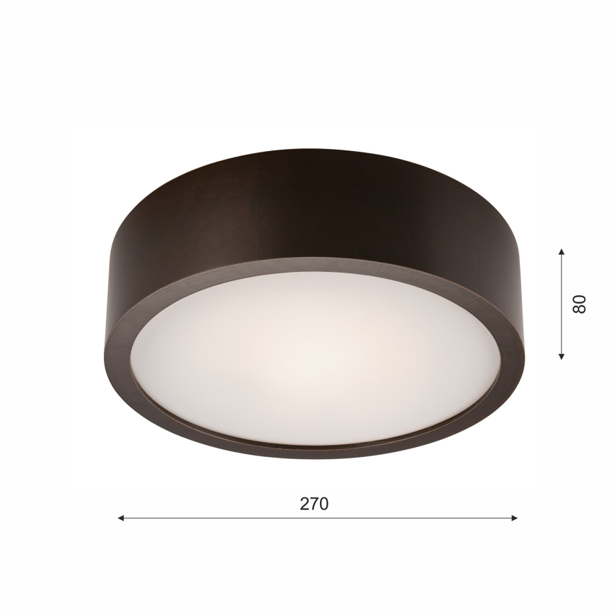 Plafonjera 1xE27/60W/230V bor