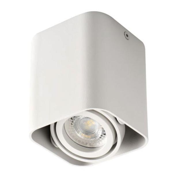 Plafonjera 1xGU10/25W/230V bela