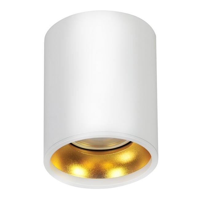 Plafonjera 1xGU10/8W/230V bela
