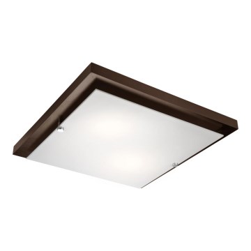 Plafonjera 2xE27/60W/230V bor