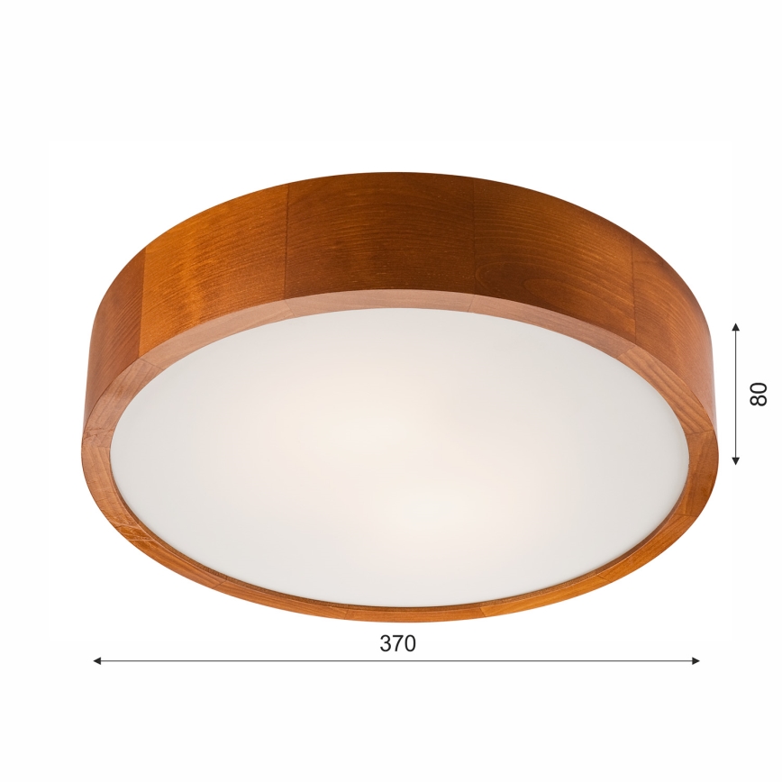 Plafonjera 2xE27/60W/230V bor