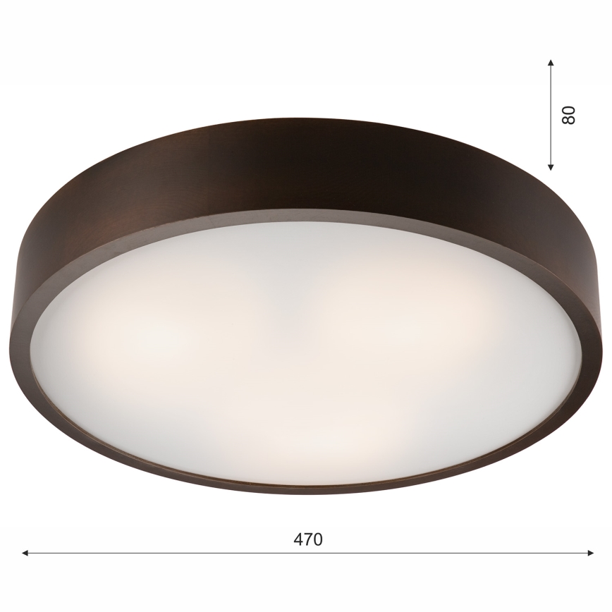 Plafonjera 3xE27/60W/230V bor