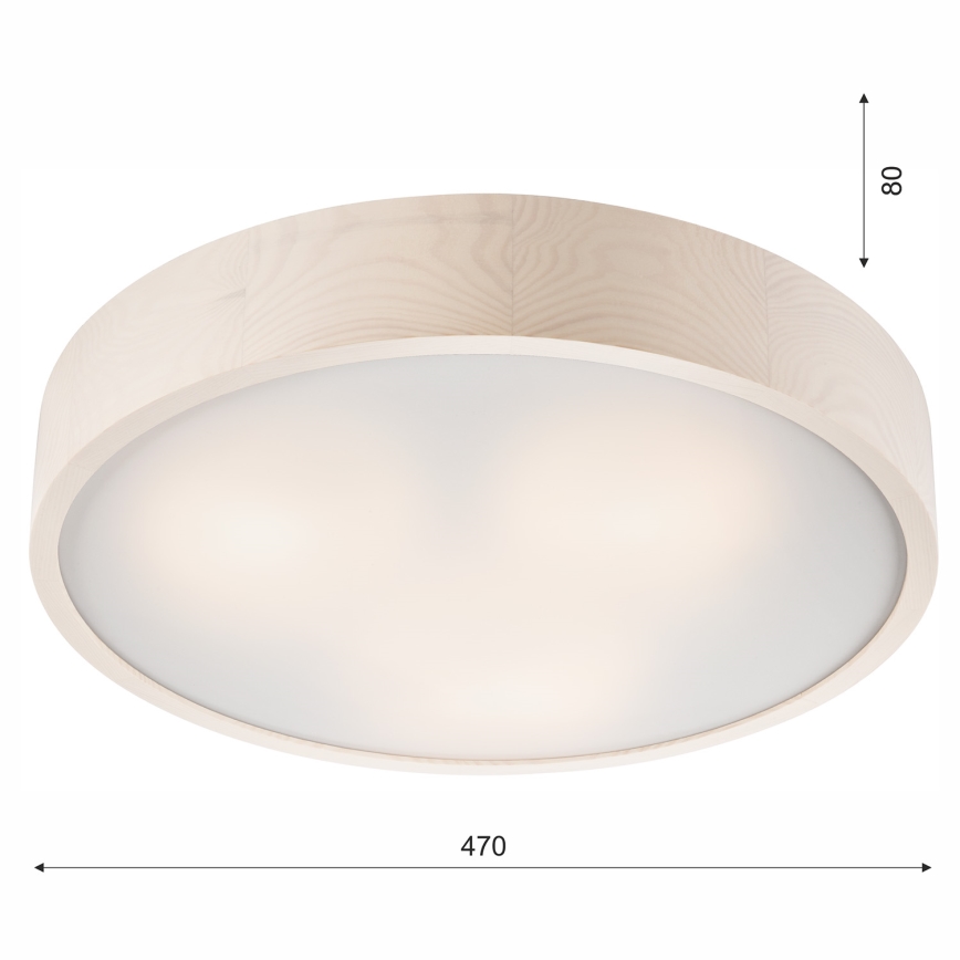 Plafonjera 3xE27/60W/230V bor