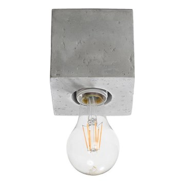 Plafonjera ABEL 1xE27/60W/230V beton