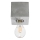 Plafonjera ABEL 1xE27/60W/230V beton