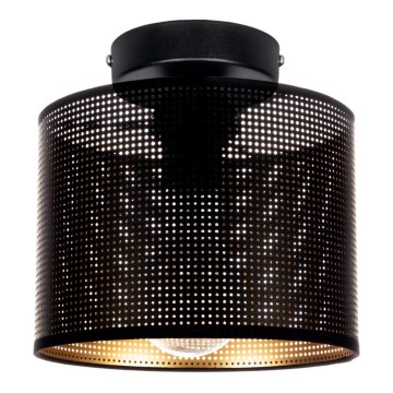 Plafonjera ALDO 1xE27/60W/230V pr. 20 cm crni
