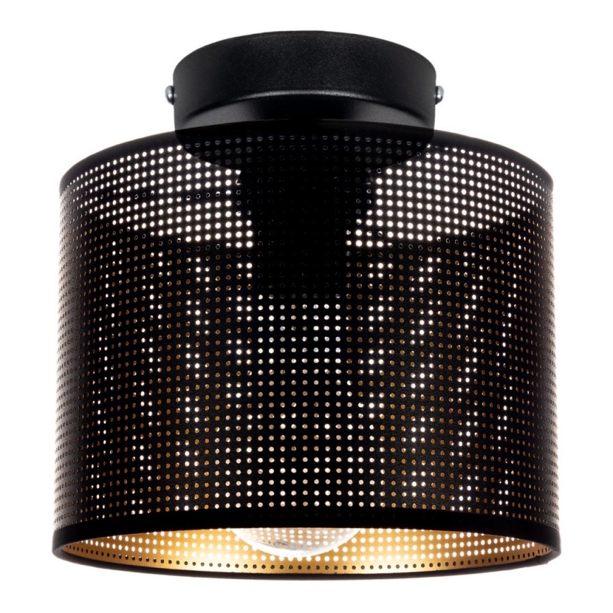 Plafonjera ALDO 1xE27/60W/230V pr. 20 cm crni