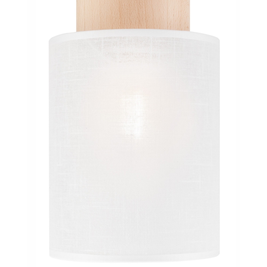 Plafonjera ARI 1xE27/60W/230V pr. 16 cm bela bukva