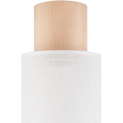 Plafonjera ARI 1xE27/60W/230V pr. 16 cm bela bukva