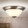Plafonjera AUSTRIAN OLD LAMP 2xE27/60W/230V pr. 27 cm bronzana/bež