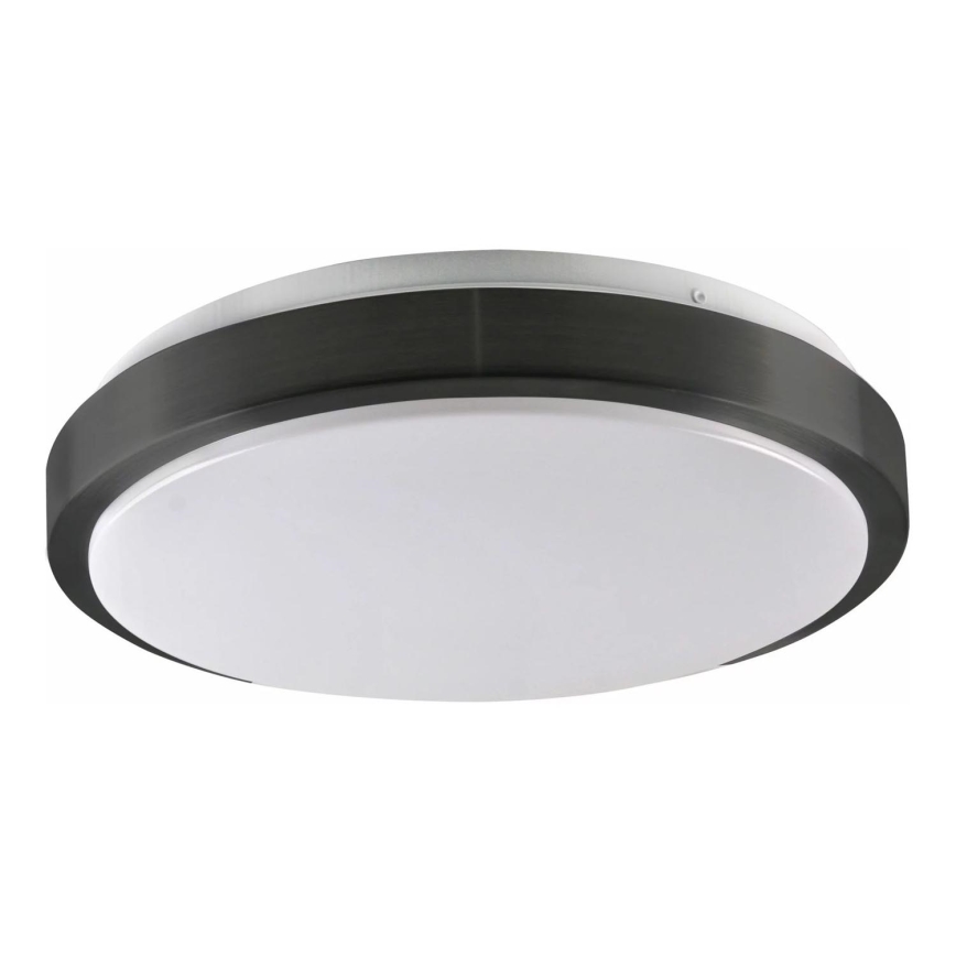 Plafonjera BENEDYKT 2xE27/20W/230V pr. 33 cm crni