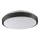 Plafonjera BENEDYKT 2xE27/20W/230V pr. 33 cm crni