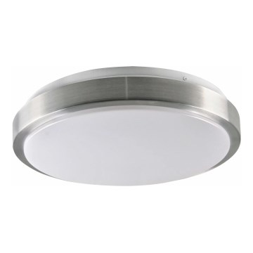 Plafonjera BENEDYKT 2xE27/20W/230V pr. 33 cm srebrni