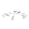 Plafonjera BEVAN 6 6xE27/60W bela