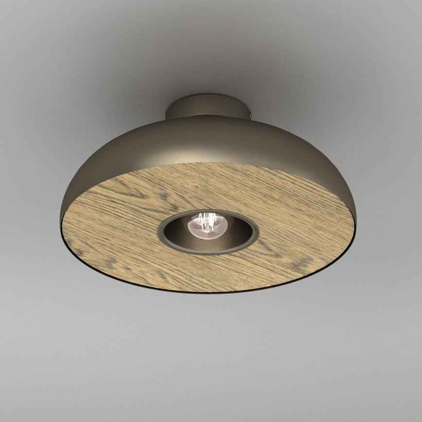 Plafonjera BILBAO 1xE27/15W/230V pr. 40 cm mesing