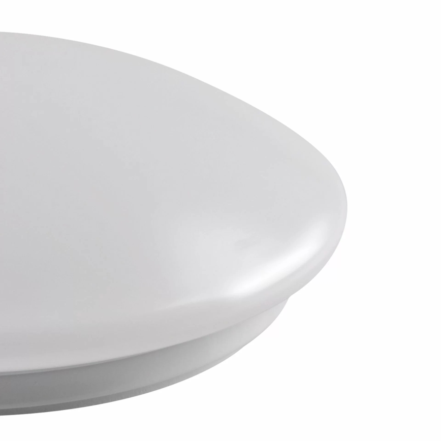 Plafonjera BONIFACY 1xE27/20W/230V pr. 26,5 cm bela