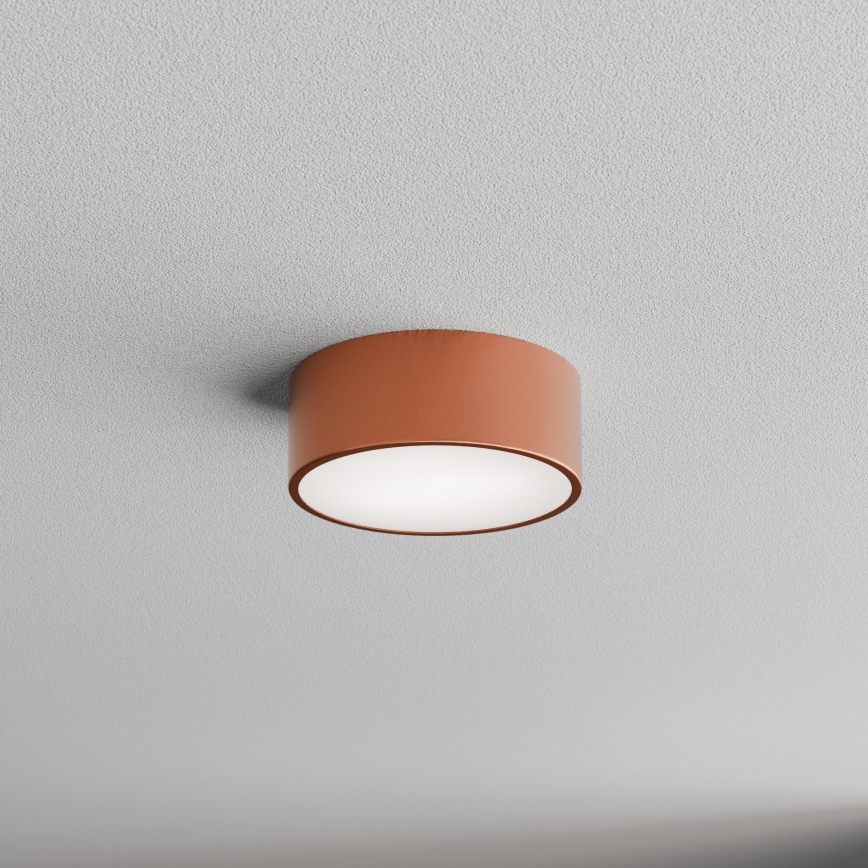 Plafonjera CLEO 1xE27/24W/230V pr. 20 cm bakrena