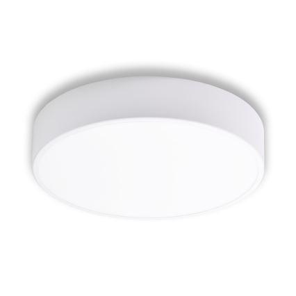 Plafonjera CLEO 3xE27/24W/230V pr. 40 cm bela