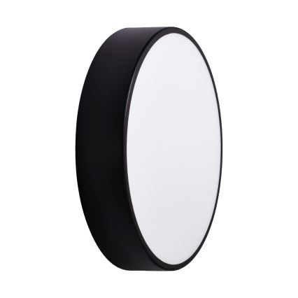 Plafonjera CLEO 3xE27/24W/230V pr. 40 cm crni