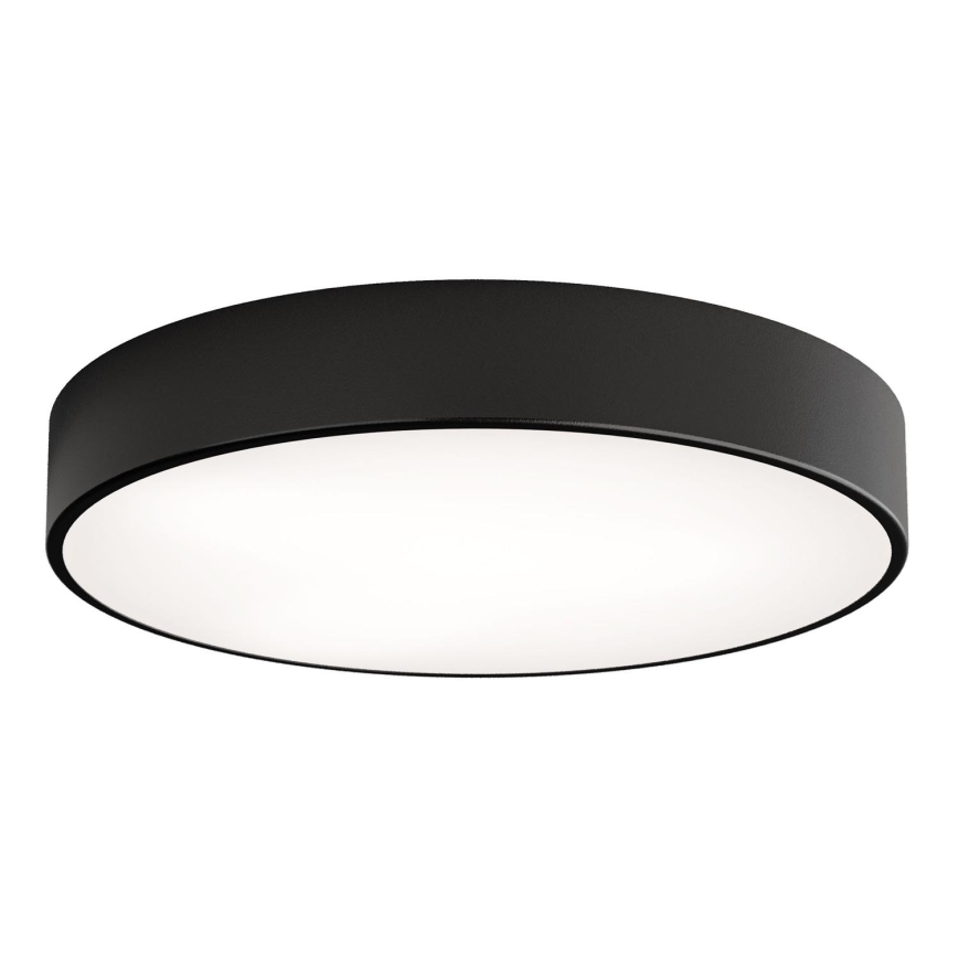 Plafonjera CLEO 4xE27/24W/230V pr. 50 cm crni