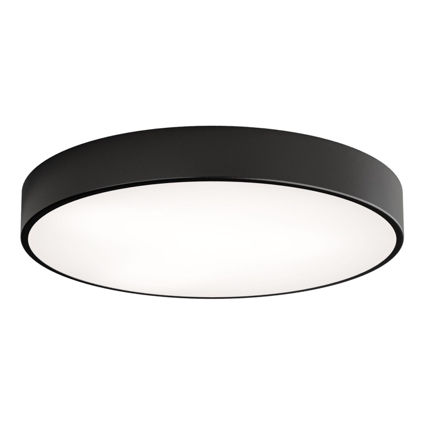 Plafonjera CLEO 5xE27/24W/230V pr. 60 cm crni