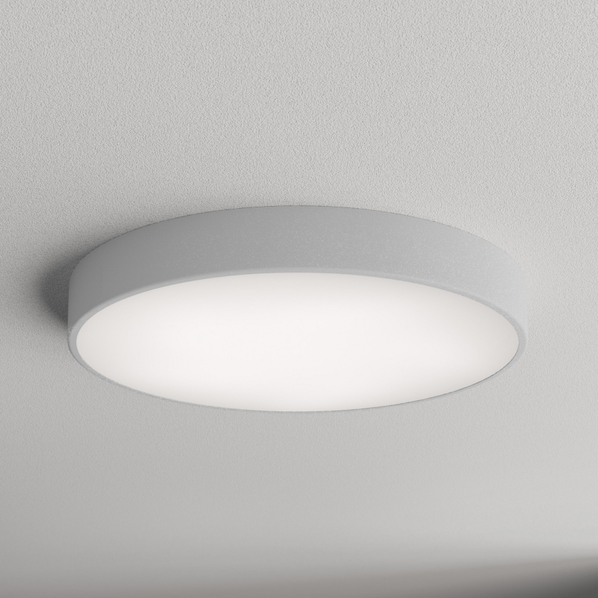 Plafonjera CLEO 5xE27/24W/230V pr. 60 cm siv