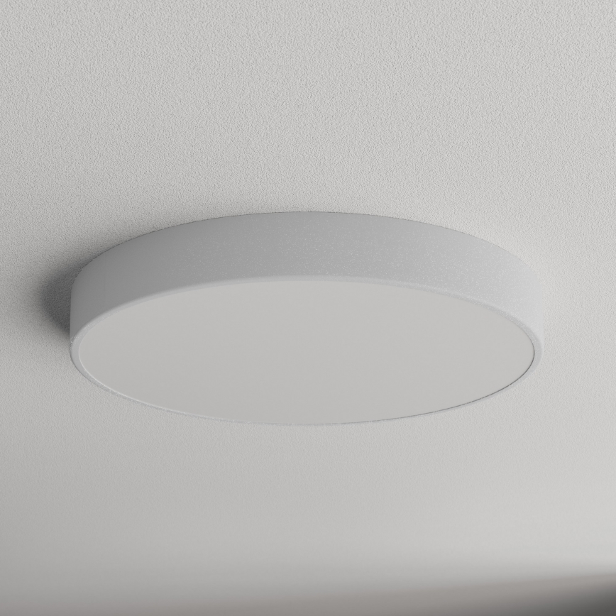 Plafonjera CLEO 5xE27/24W/230V pr. 60 cm siv