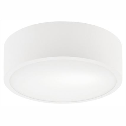 Plafonjera DANTE 1xE27/60W/230V pr. 26 cm bela