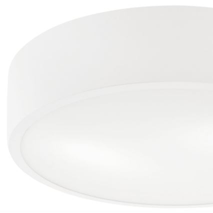 Plafonjera DANTE 1xE27/60W/230V pr. 26 cm bela