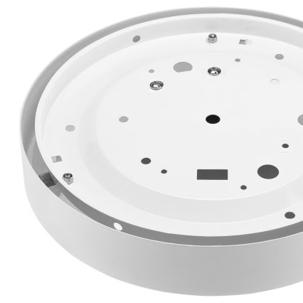 Plafonjera DANTE 1xE27/60W/230V pr. 26 cm bela
