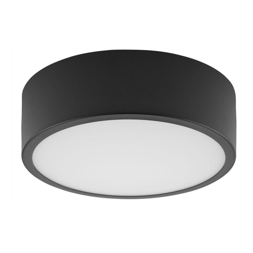 Plafonjera DANTE 1xE27/60W/230V pr. 26 cm crni