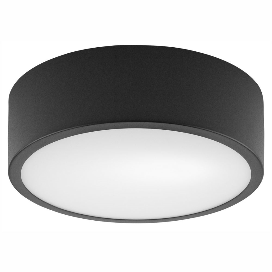Plafonjera DANTE 1xE27/60W/230V pr. 26 cm crni