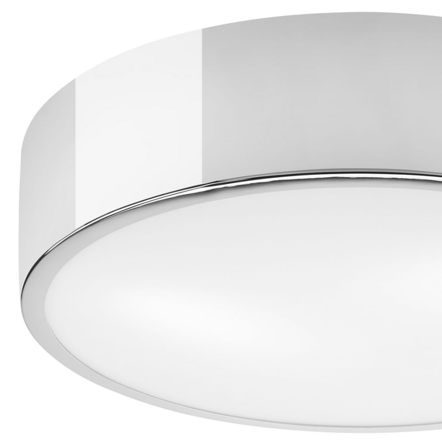 Plafonjera DANTE 1xE27/60W/230V pr. 26 cm sjajni krom