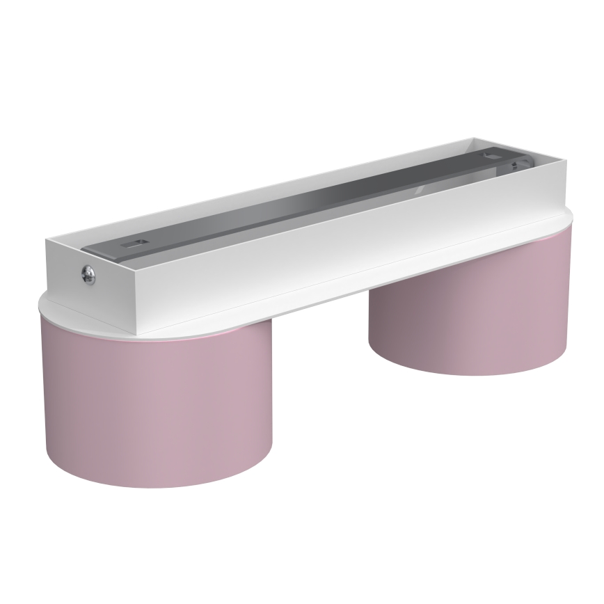 Plafonjera DIXIE 2xGX53/11W/230V roze