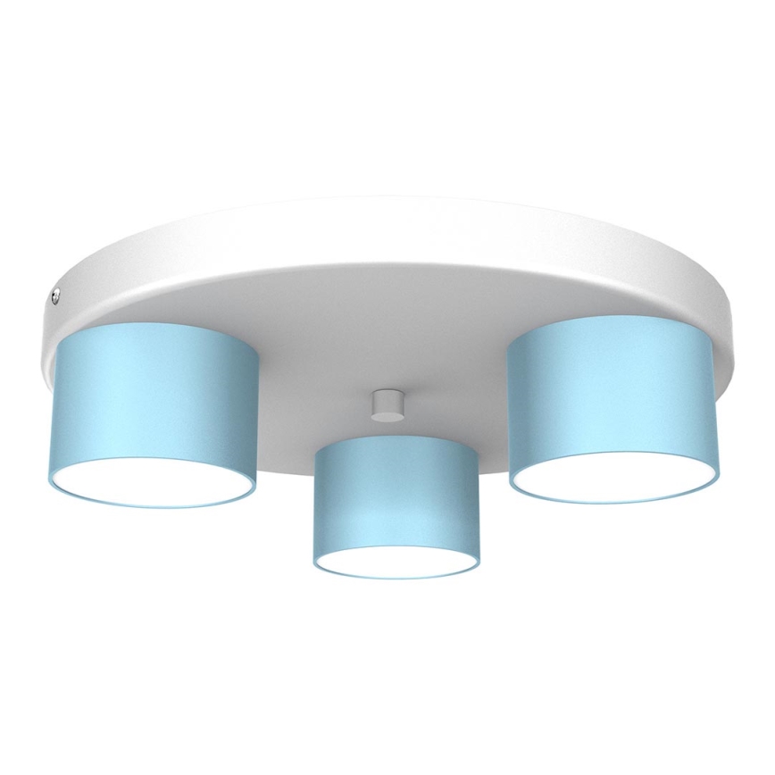 Plafonjera DIXIE 3xGX53/11W/230V plava