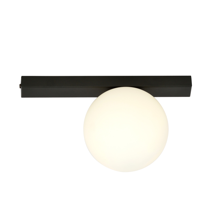 Plafonjera FIT 1xE14/10W/230V crni/bela