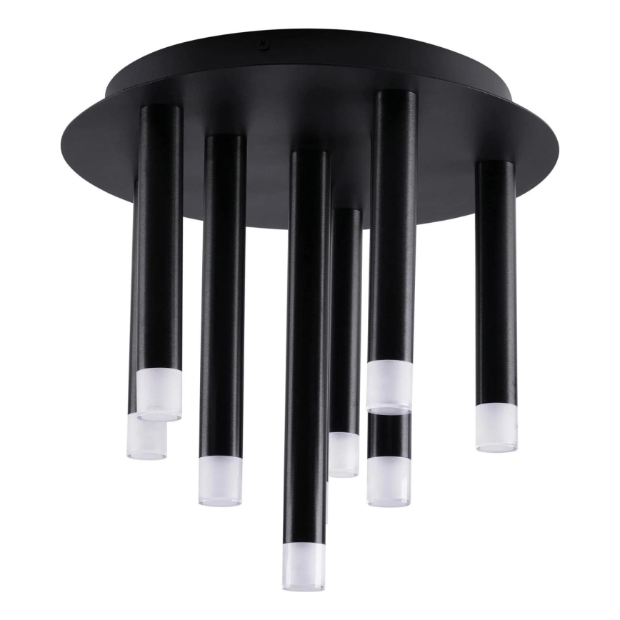 Plafonjera GLAM 9xG9/8W/230V crni