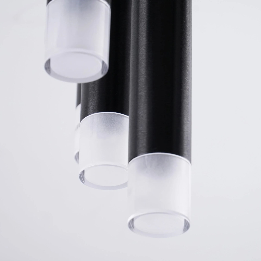 Plafonjera GLAM 9xG9/8W/230V crni