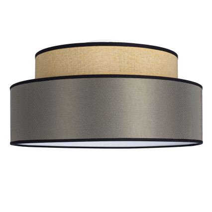 Plafonjera GRACE 1xE27/60W/230V bež/braon