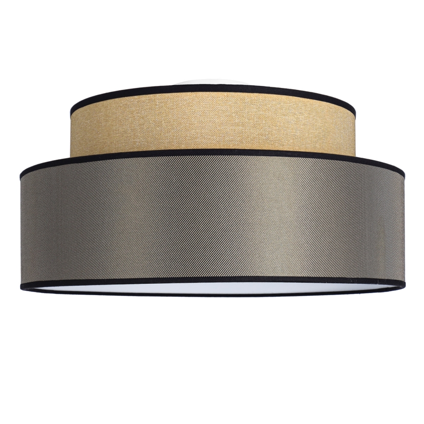 Plafonjera GRACE 1xE27/60W/230V bež/braon