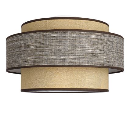 Plafonjera GRACE 1xE27/60W/230V bež/braon