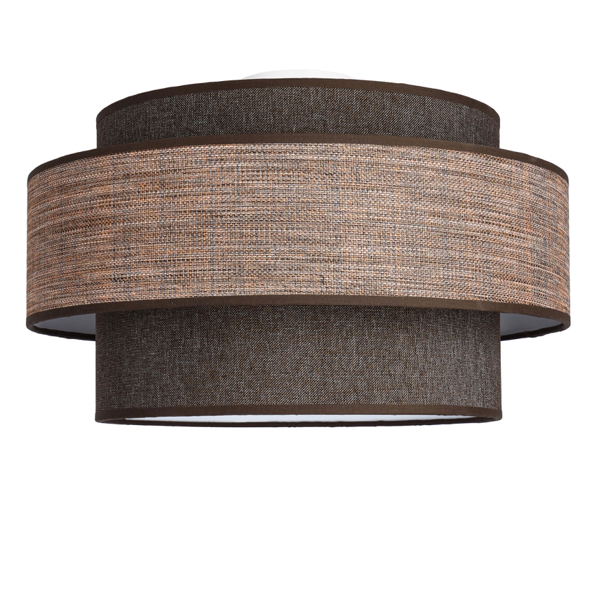 Plafonjera GRACE 1xE27/60W/230V braon/bež